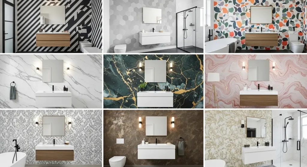Bathroom Wallpaper Ideas