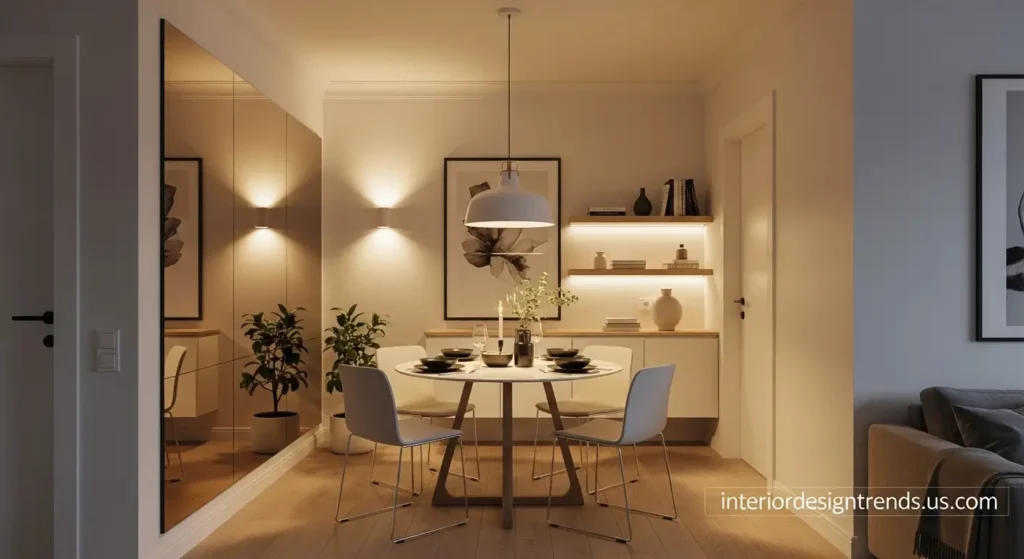 Lighting Tricks That Expand Your Dining Space