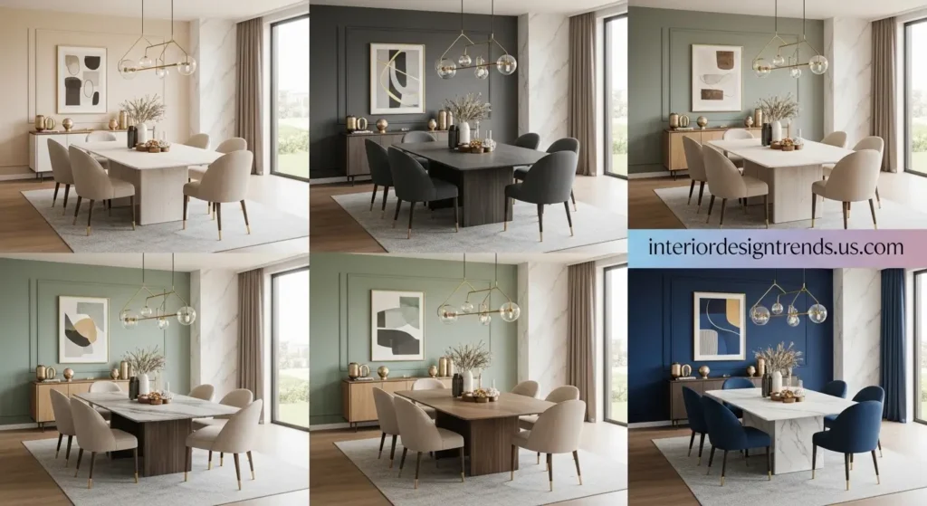 Modern Dining Room Color Schemes That Work