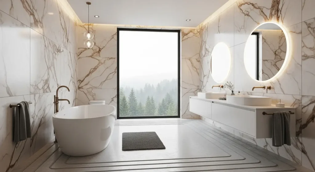 Bathroom Remodel Ideas That Inspire Every Budget and Style Spa-style bathroom with freestanding tub