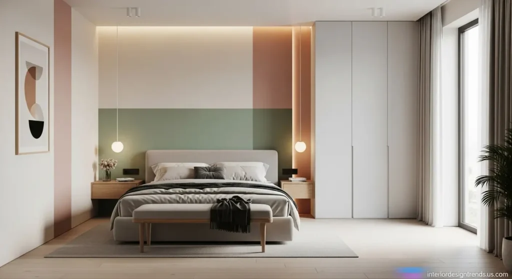 Two-Tone and Color Block Paint Design